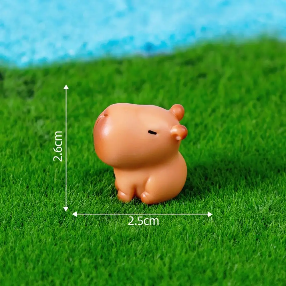 Tiere Capybara Capybara Figur Spielzeug Figur Simulation Simulation Capybara Modell Modell Cartoon Capybara Tiere Figuren