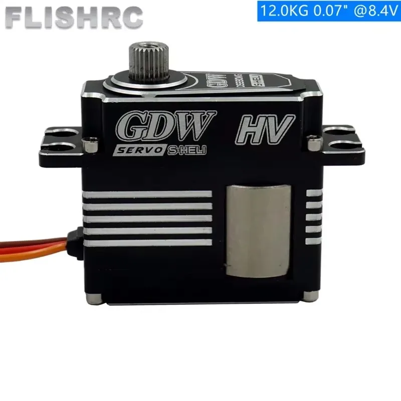 RoRuSGDW 3PCS DS590MG 1PCS DS595MG 12KG Torque Force Metal Gear Metal Shell For 505 XL520 500X 500 RC Helicopter