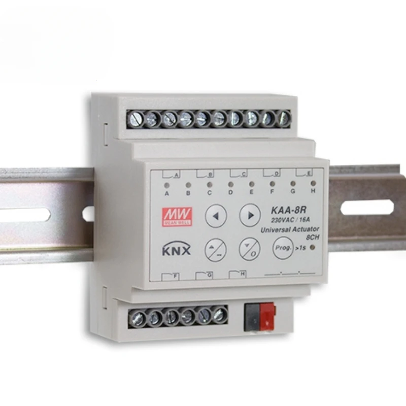 Mean Well KNX Switch Actuators KAA-8R-16S Meanwell Switching Power Supply 16A Automation Control