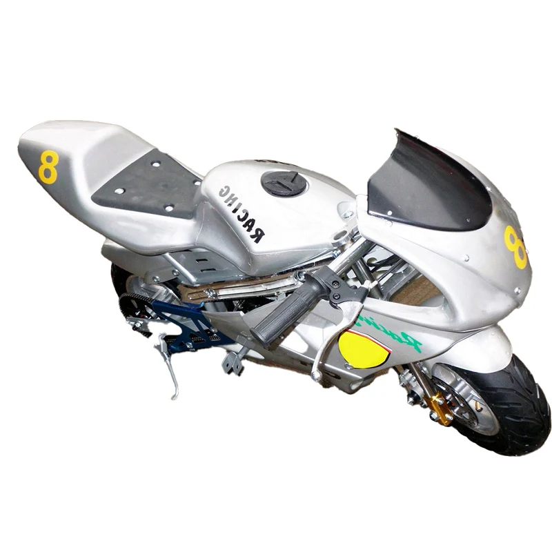 

New Green 49cc Mini Cross Moto 2 Stroke Pit Bike Kids Pocket Bike Cross Motorcycle With Ce