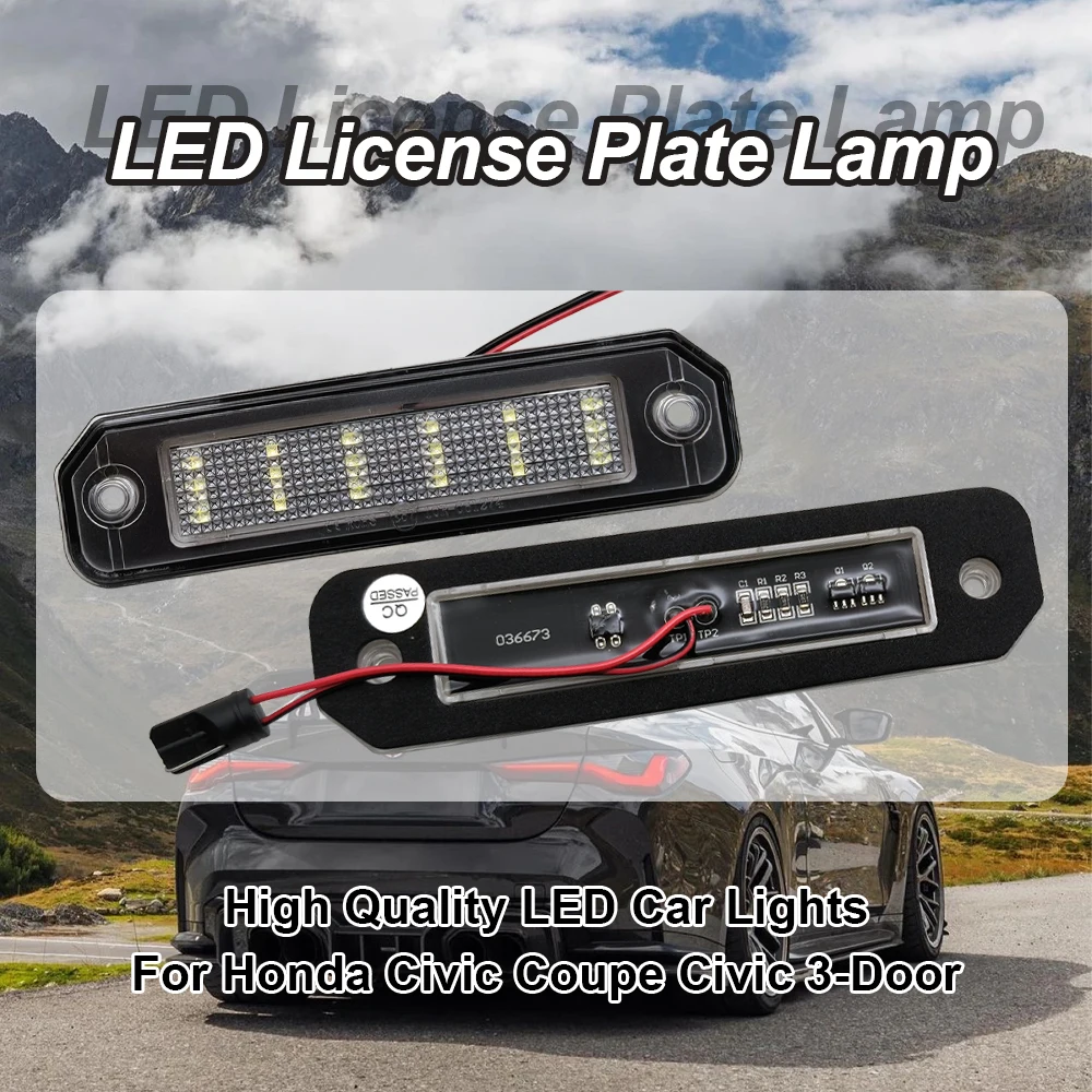 2Pcs For Honda Civi… - image