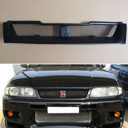 For Nissan Skyline R33 GT-R 1994 1995 1996 1997 1998 Year Racing Grille Redesign Front Bumper Grill Body Kit Accessories