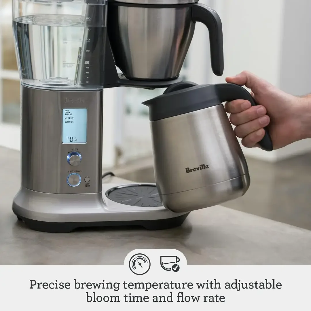 Precision Precision Brewer Thermal, Coffee Maker, Brushed Stainless Steel, 13.5 "x 9" x 16"