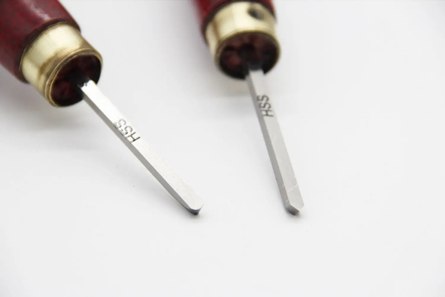 8PCS HSS Miniature Woodturning Chisel SET For Small Details Packed with Wooden Box