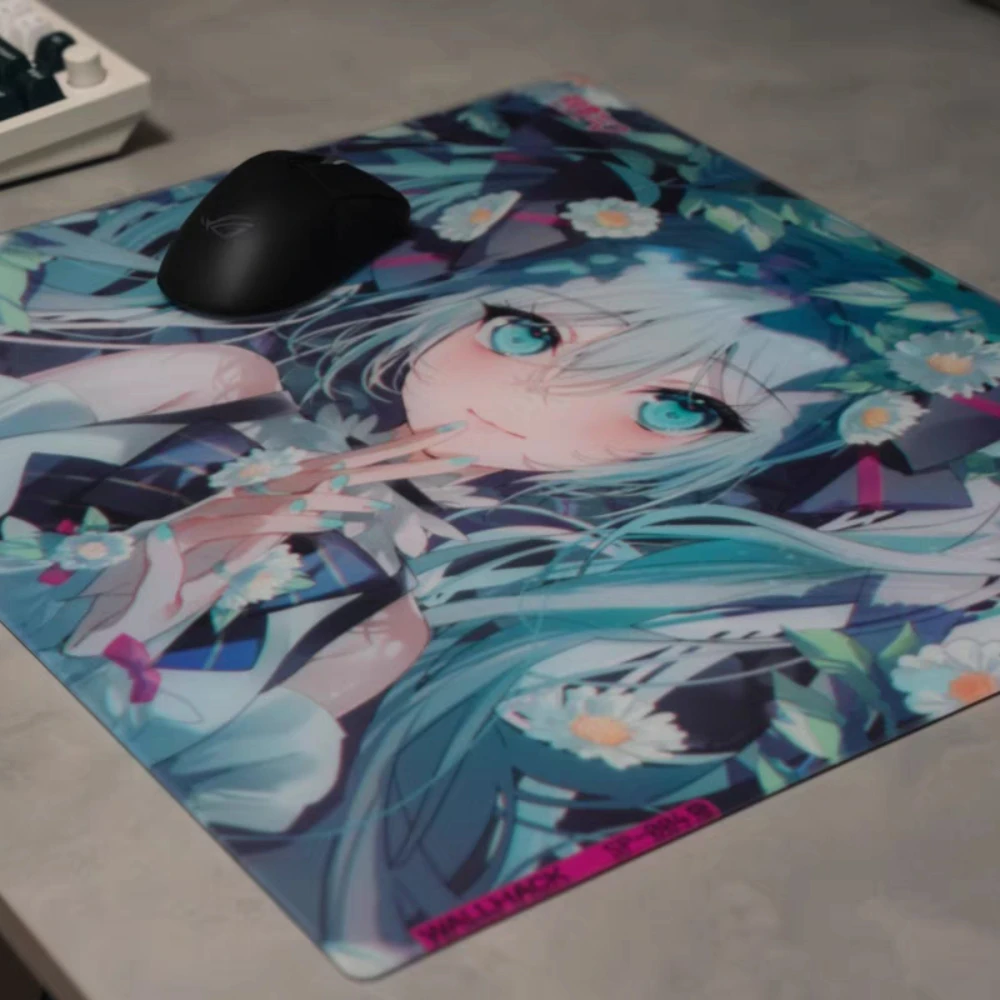 Imagem -05 - Glass Gaming Mouse Pad Tapete de Mesa Grande Atualizar Revestido Superfície Lisa Gaming Acessórios Edição Limitada Copiar Wallhack4.0