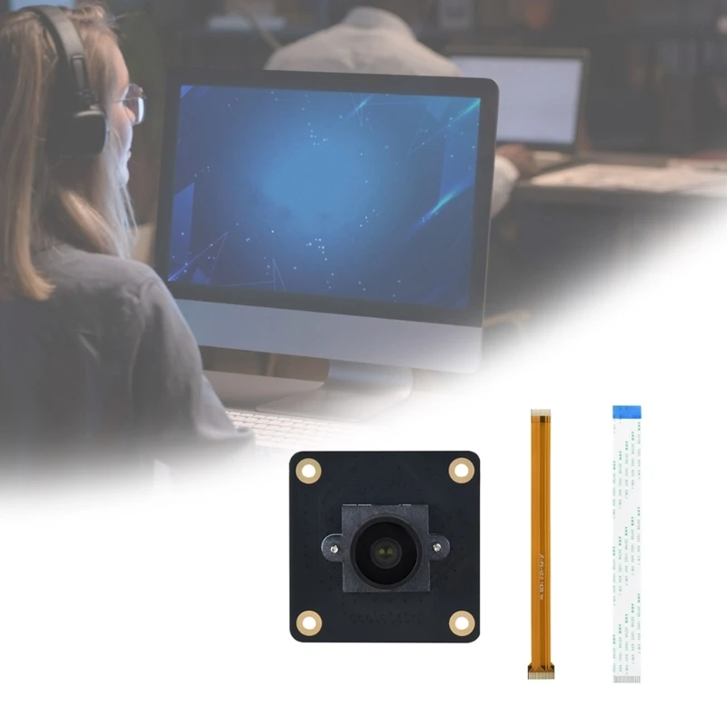 

IMX296 1,6-мегапиксельная промышленная камера, сменный модуль камеры с глобальным затвором для проекта роботизированной F19E