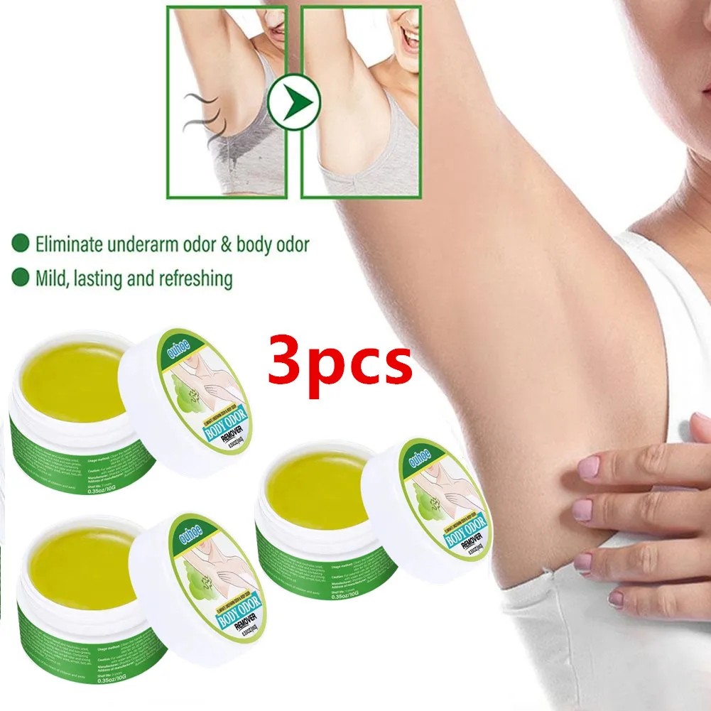 

3pcs Underarm Odor Removal Spray Antiperspirant Deodorant Odor Body Mist Odor Non-Tacky Remove Refreshing Dry Foot 10g