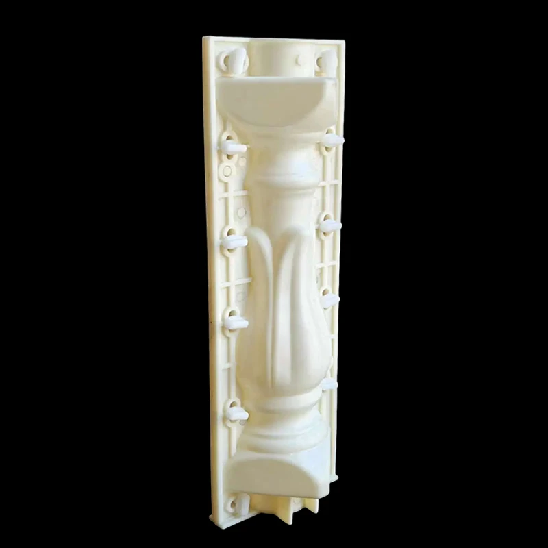 Prefabricated Railing Roman Column Mold Height 40Cm Vase Column Abs Balcony Railing Model European Style Building Fence