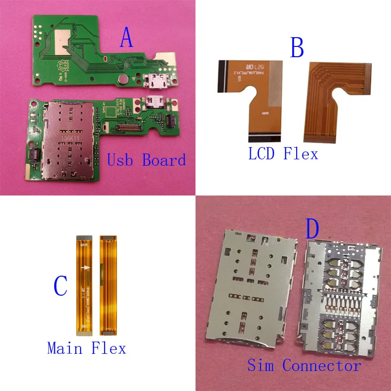 

1 шт. зарядная док-станция, гибкий кабель USB для SIM-карты, разъем порта зарядки для Lenovo Tab M10 X505 X505F X505L X505X TB-X505F