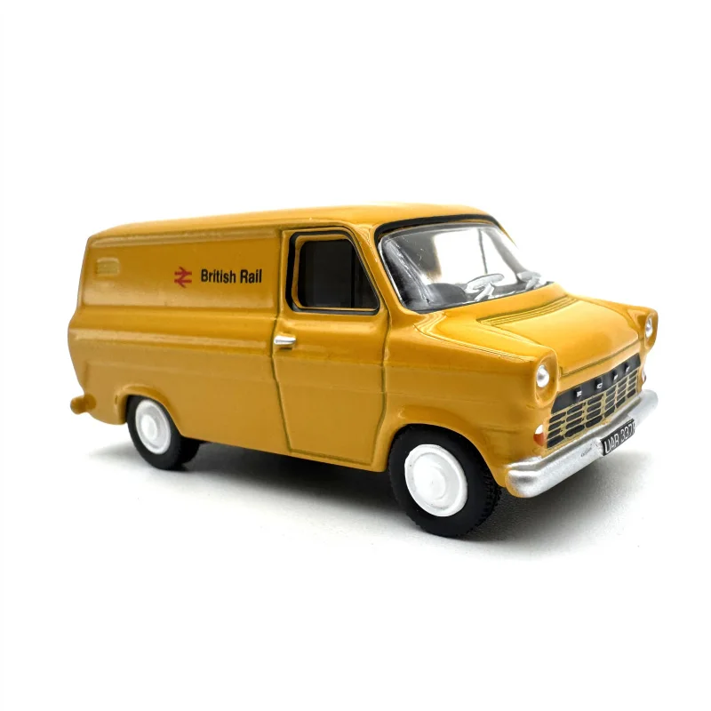 

1:76 Scale British Railway Transporter Vintage Car Van Model Simulation Alloy Display Collectible Toy Gift Souvenir Decoration