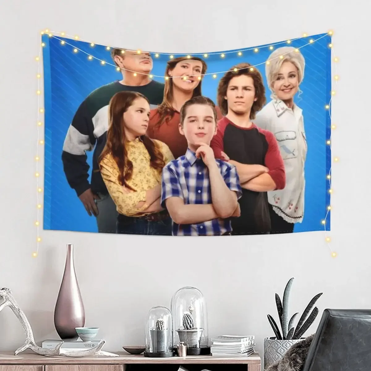 Young Sheldon #2 Tapestry Bedrooms Decor On The Wall Aesthetic Room Decors Wallpaper Tapestry