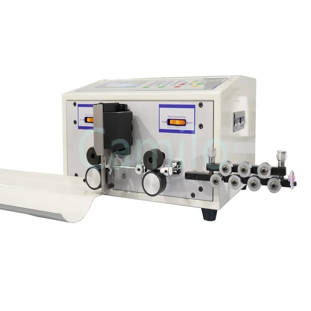 SWT508C Update SWT608C Wire Stripper Electric Peeling Stripping Cutting Machine for Computer Strip Wire 0.1mm-2.5mm2 220V 110V