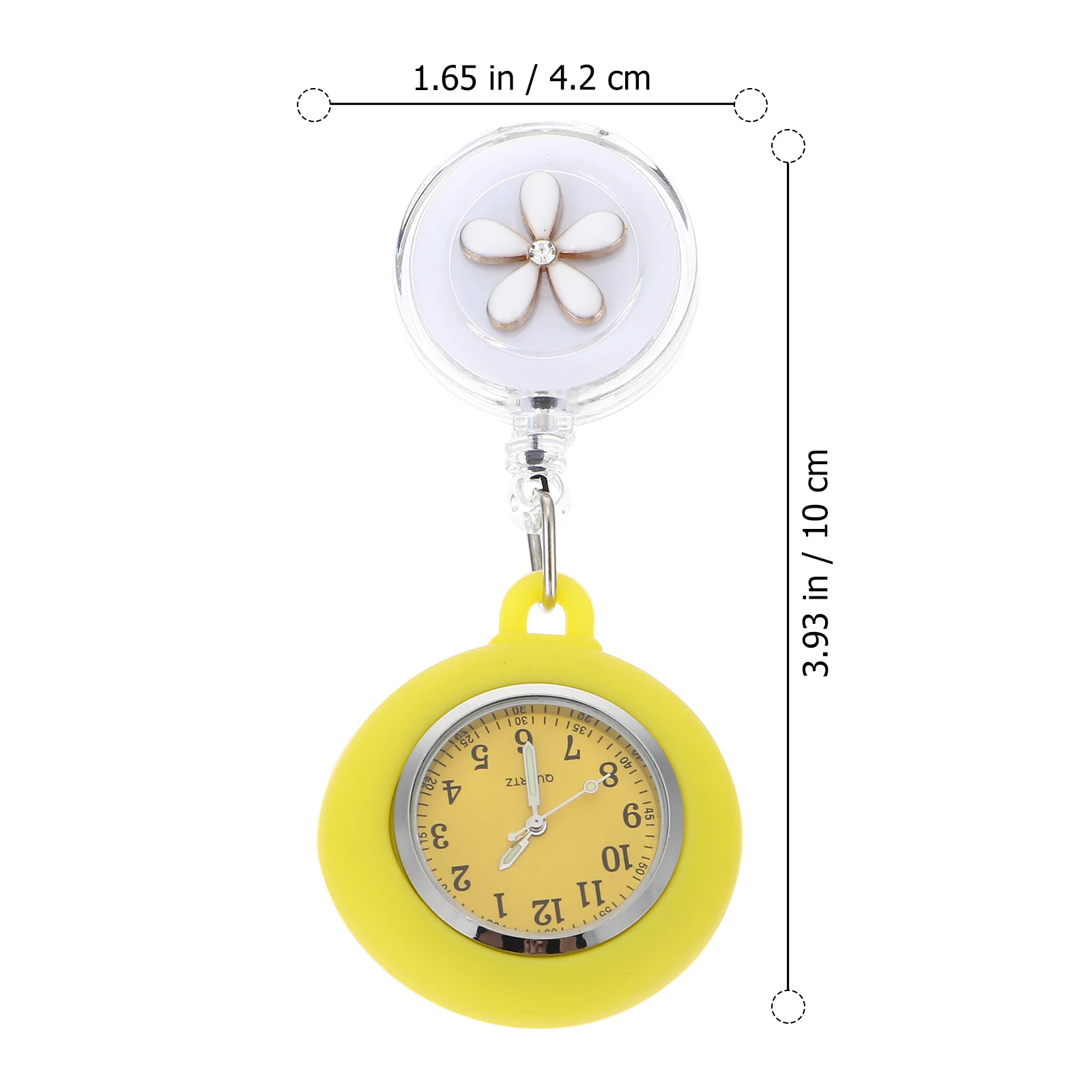 

Nurse Pocket Hanging Fob Black Student Miss Portable Watches Birthday Gift Doctor Timepiece Hanging Decor