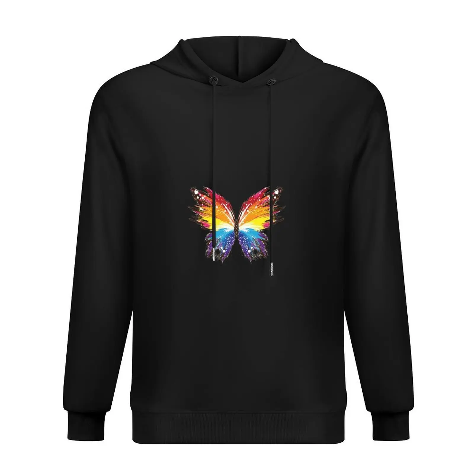 

butterfly,rainbow butterfly Hoodie autumn new products anime clothes aesthetic clothing fashion men hoodies for men