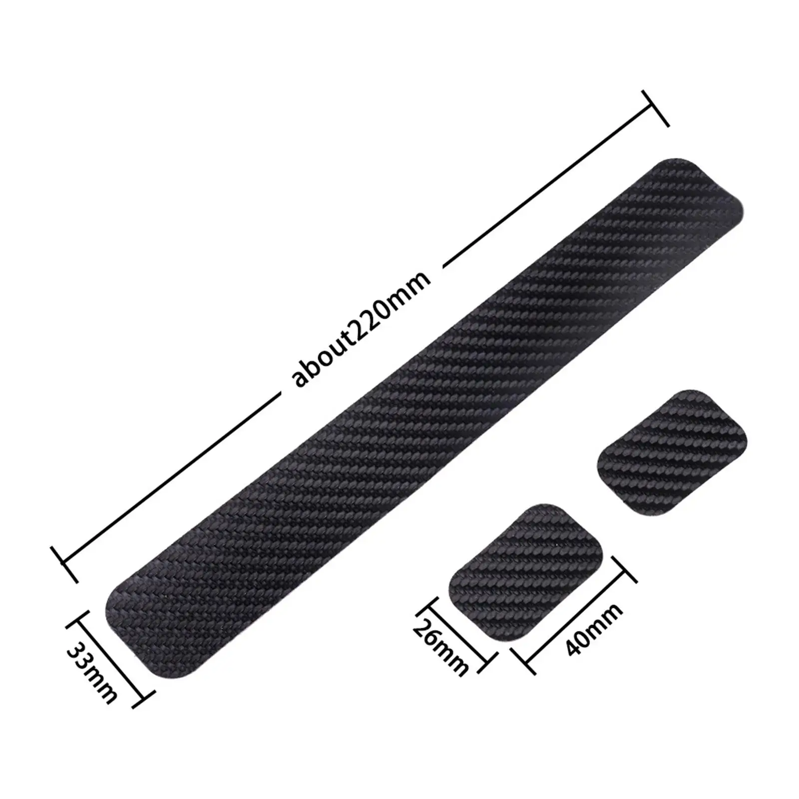 Bicycle Chainstay Protector Sticker Carbon Pattern Waterproof PVC Guard for Road MTB Racing Speeds Bike