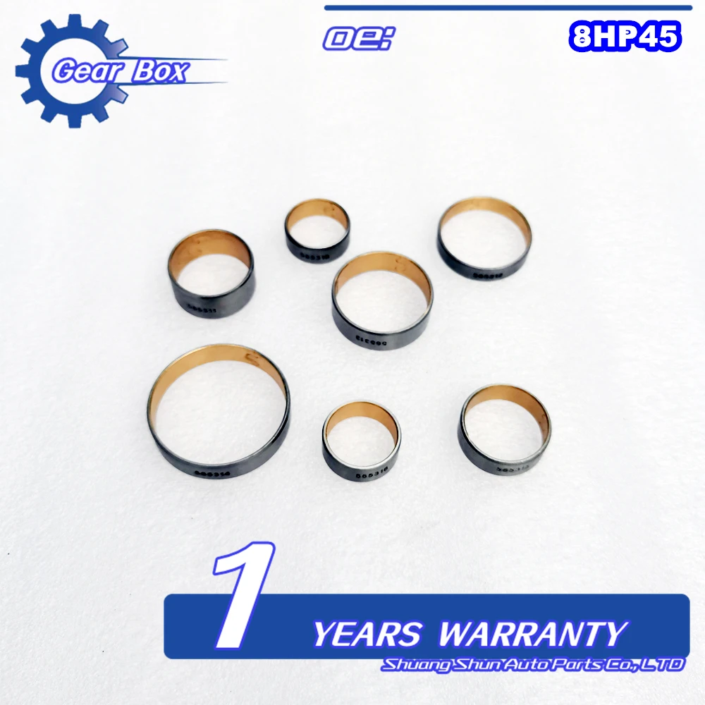 7ชิ้นเกียร์อัตโนมัติซ่อม Bushing Brass ชุด Zf8HP70E 8HP45 Zf8HP45 845RE Zf8HP55สำหรับ BMW Audi Jaguar