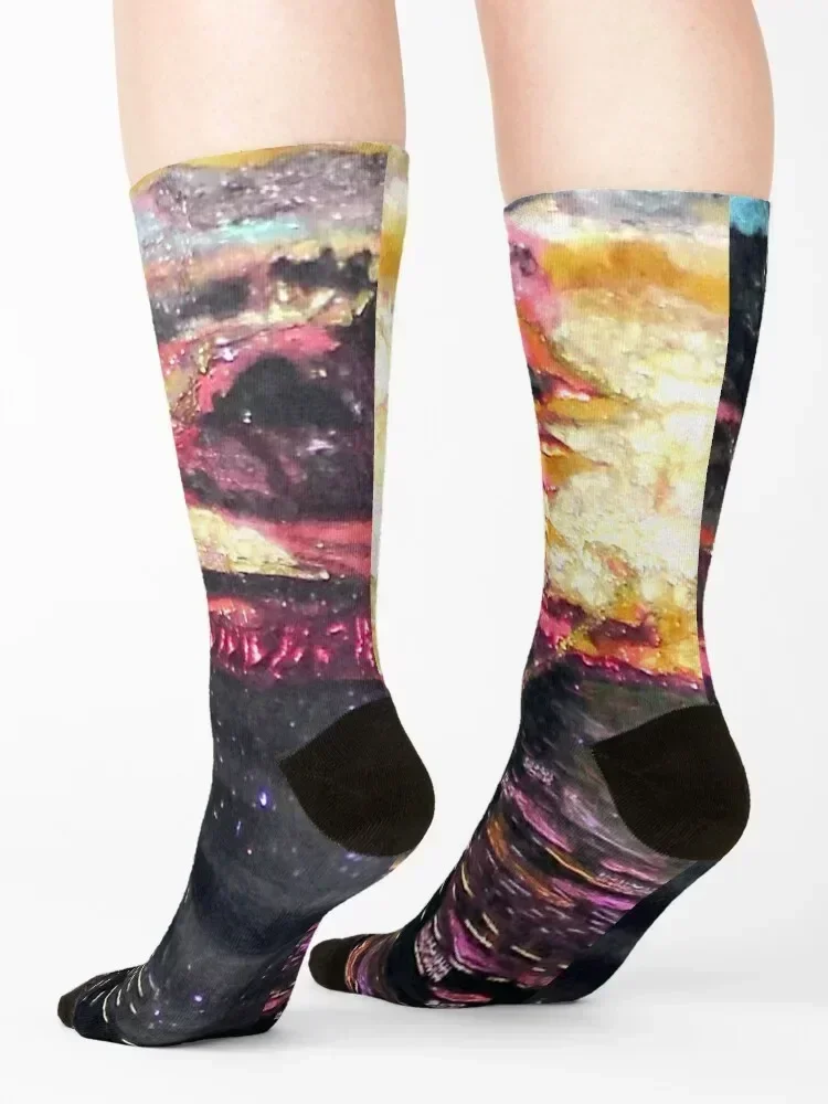 Stairway to Heaven Socks gift floral winter thermal Hiking boots Socks Man Women's