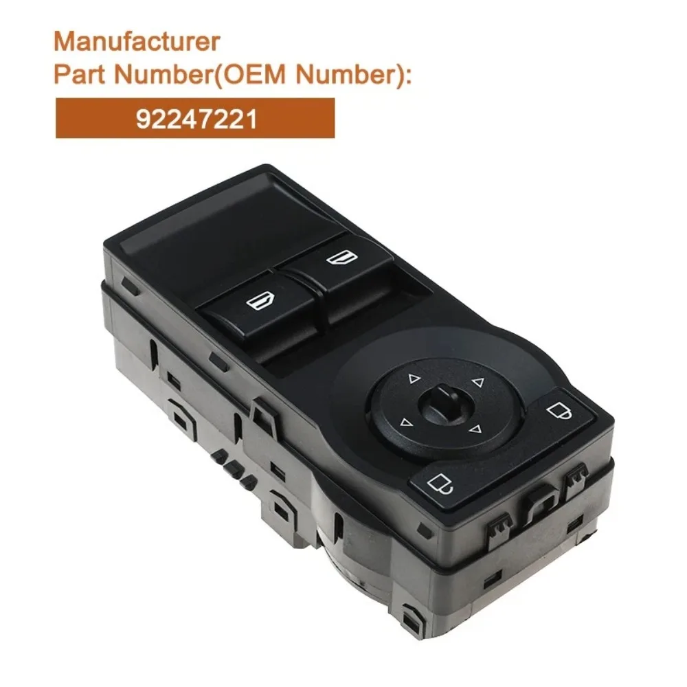 92247221 Grey  Black Eletric Power Master Window Lock Control Switch For Holden Commodore Ute VE Car Accessories