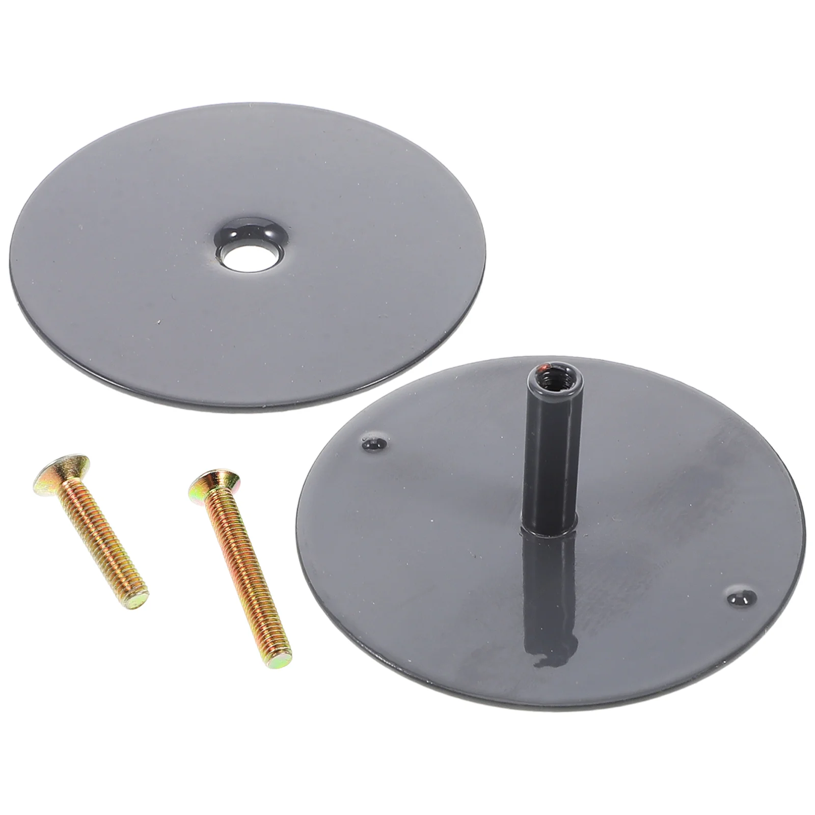 

Door Hole Covering Plate Plates for Interior Doors Lock Deadbolt Locks Round Filler Knob