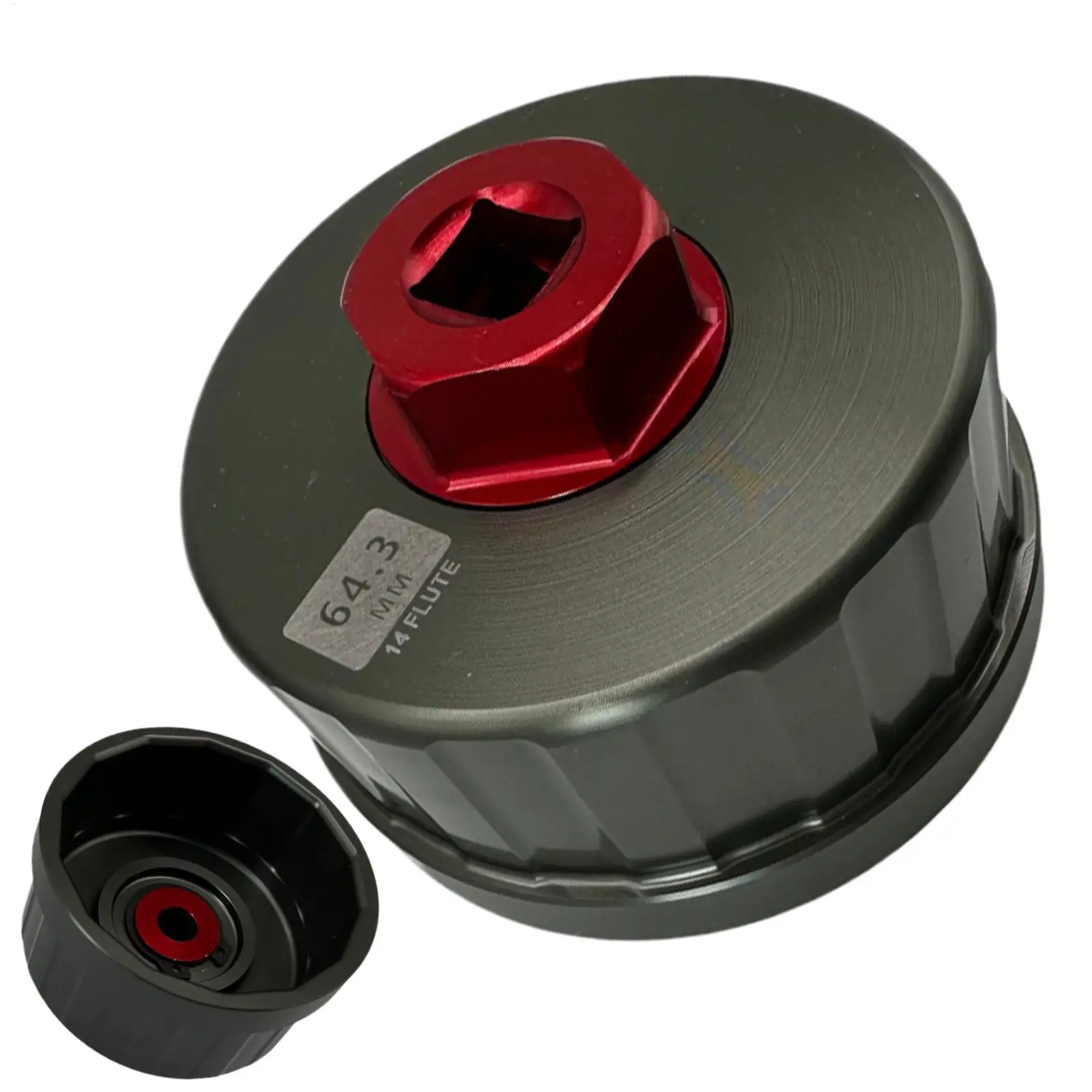 

14-флейтовый инструмент для снятия автомобильного масляного фильтра 64,3 мм, ключ для автомобильного масляного фильтра, инструмент для снятия крышки фильтра, инструмент для снятия масляного фильтра автомобиля