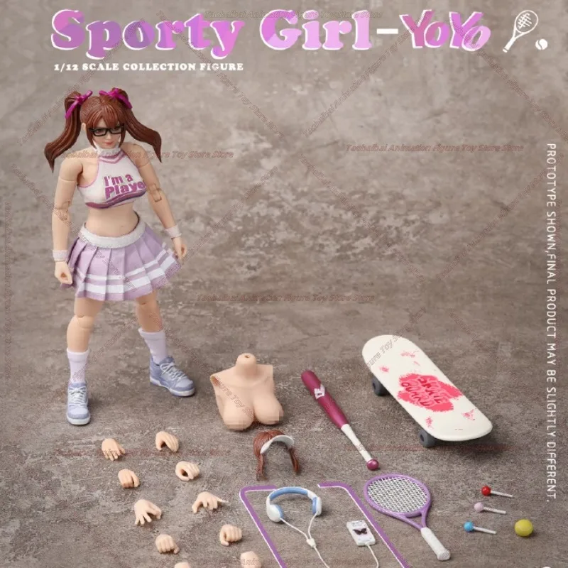 

CFTOYS Original 1/12 Sports Girl Youyou Action Doll Toy Collection Gift Model Pre-sale Discount Stage