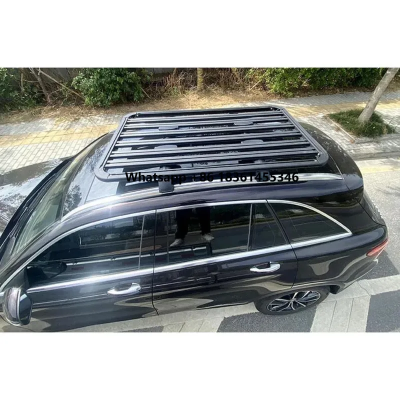 fo 2015-2021 YP Expanded Storage Rack Box Bar Roof Cargo Cer Camping Trip Aluminum Roof Platform Fit