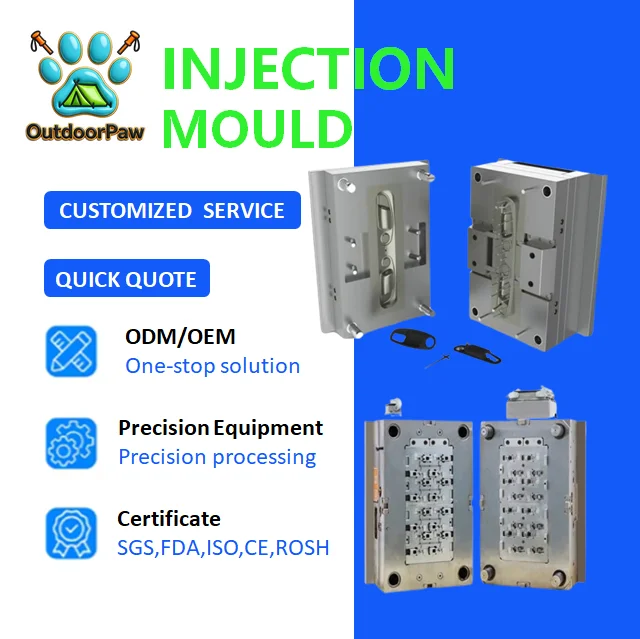 Customized High quality metal base plastic mold manufacturer products