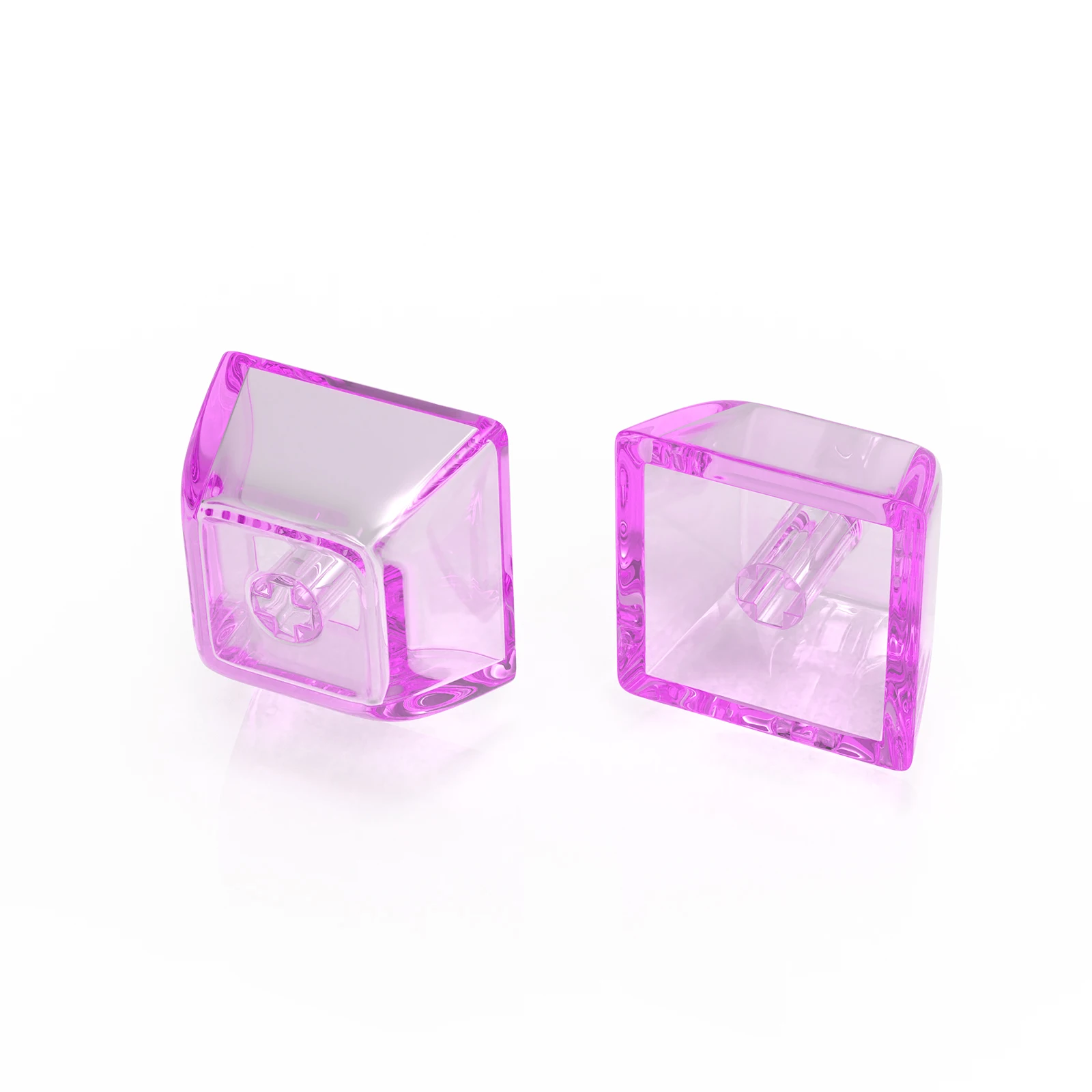 XDA Keycaps Mechanical Keyboard 1U 1x Ball Caps Blank Customized Gamer Transparent Crystal Keycaps Mx Switches XDA Height