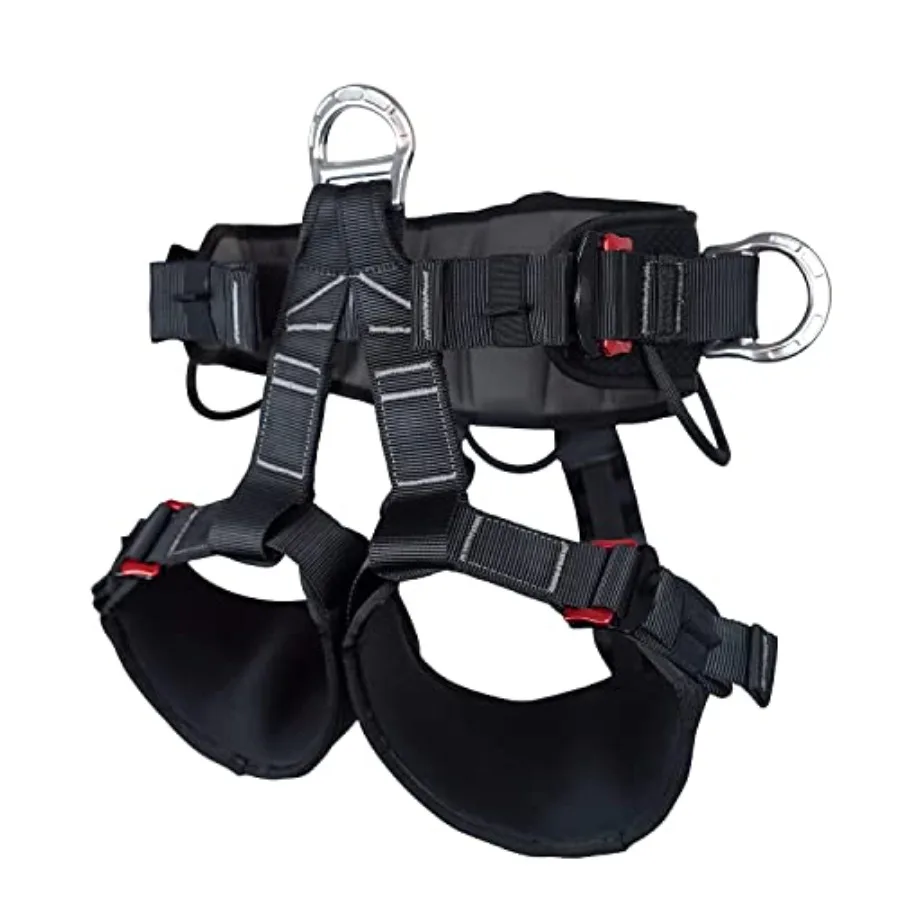

Tree Climbing Harness, Adjustable Thickness Widen Protecta Safety Harness, Half Body Harnesses for Rock Climbing Rescuing Work