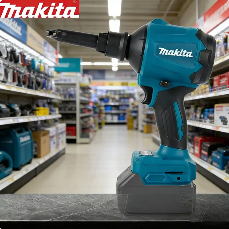 

Makita DAS180 rechargeable air dust collector with drill brush for cleaning and blowing18V wireless lithium Battery