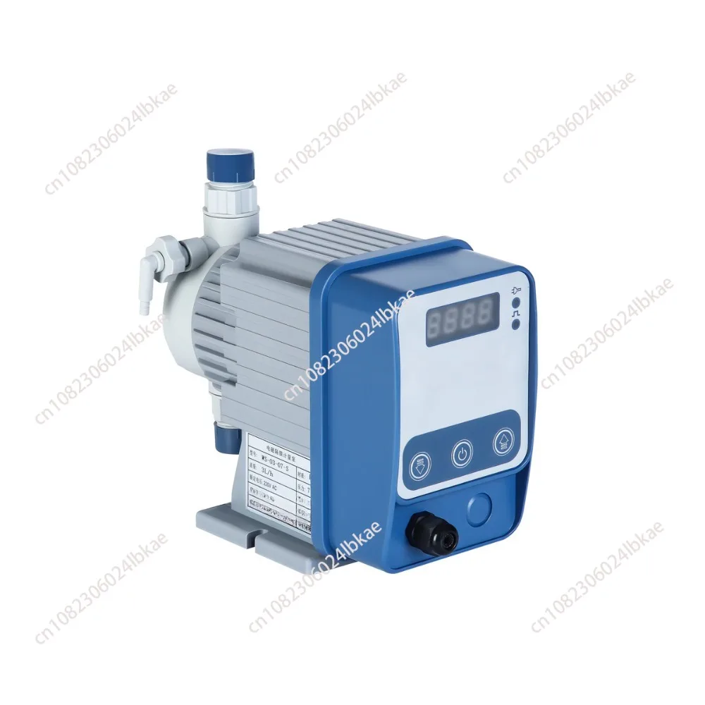 Acid chemical metering pump electromagnetic diaphragm dosing equipment chemical flow pump