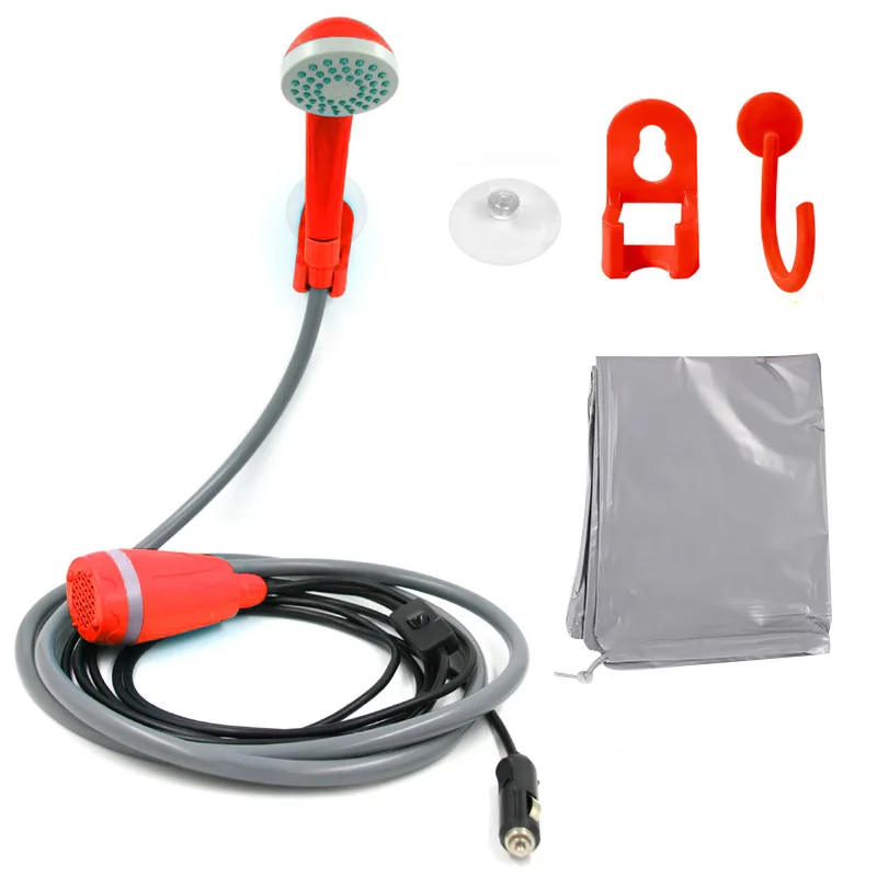

Portable Car Shower, Outdoor Camping Shower Head Set