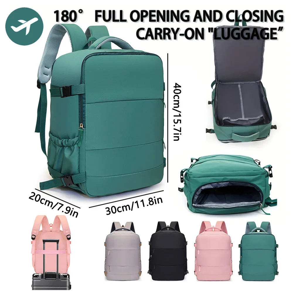 Mochila de viaje para embarque Easyjet, Wiz Air multifuncional, gran capacidad, ligera, bolsa para ordenador de ocio, corta distancia