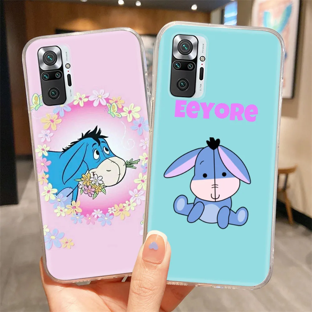 G-43 eeyore Transparent Case for LG Velvet Stylo 6 V40 V50 V60 Q52 Q61 K92 K9 K61 K62 G8 Plus ThinQ