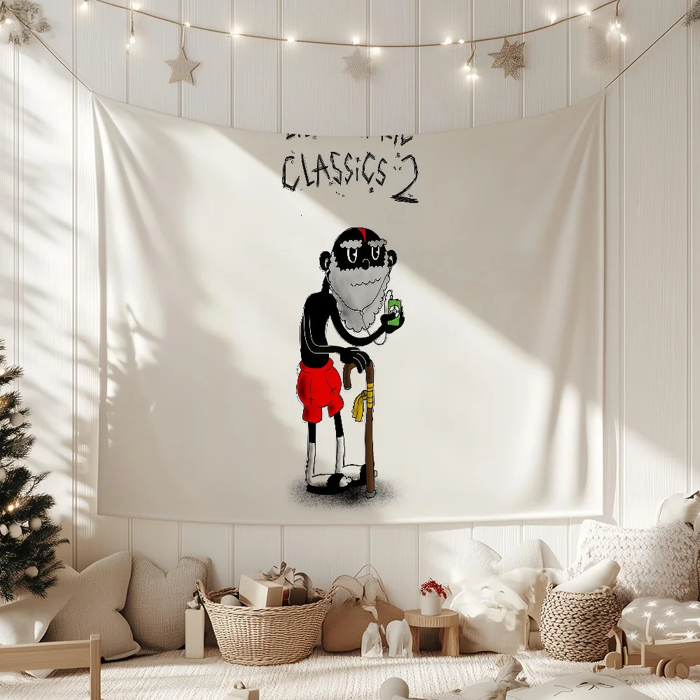 Singer Lil Darkie flag Decorative Banners Suitable For Outdoor Camping Family Parties And Garden Walls Gift
