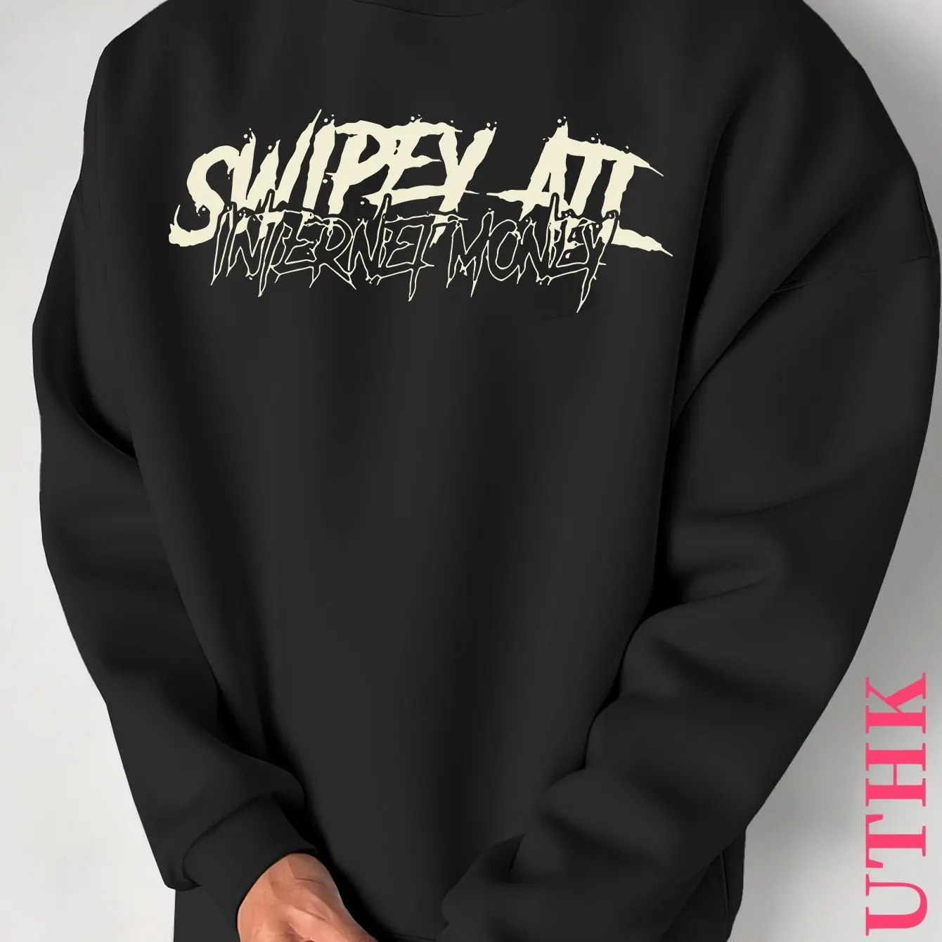 

Осенне-зимняя мужская и женская спортивная одежда с длинными рукавами и принтом винтажного узора для повседневного и свободного уличного спорта на открытом воздухе