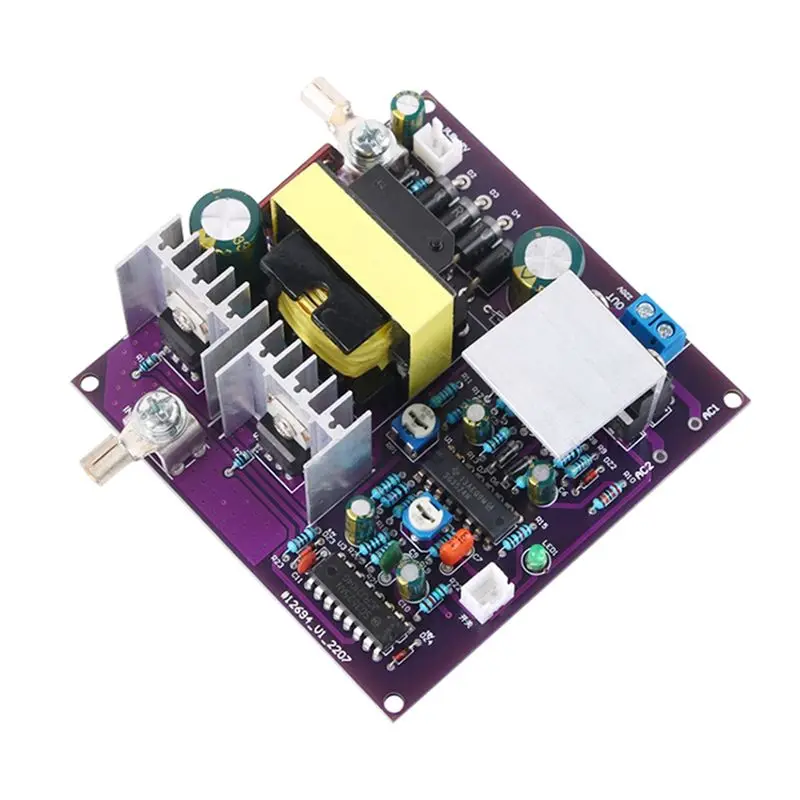 -[A51I Digital]300W Corrected Sine Wave DC-AC Boost Circuit Board 12V To 220V Inverter Power Supply Energy