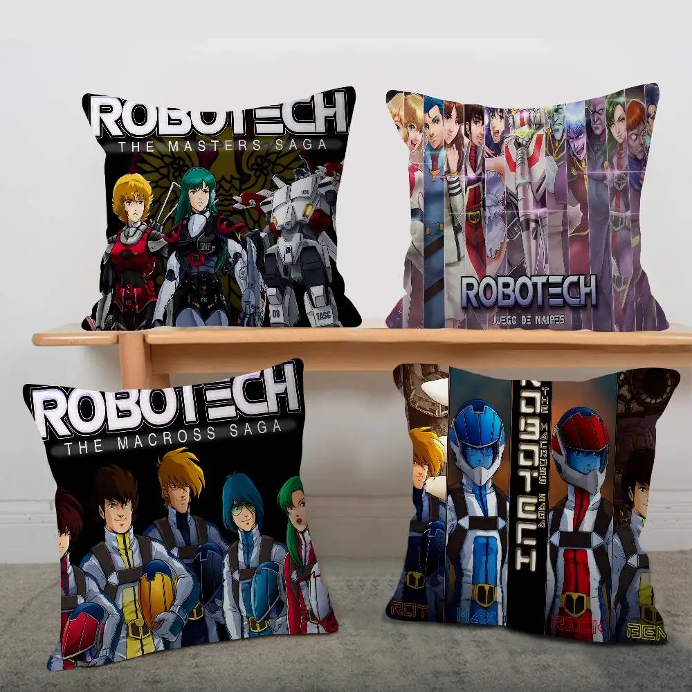 Cartoon R-Robotech pillow cover sofa cushion cover home room decoration children gift