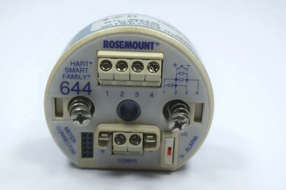 Hot Selling 644HAI1Q4 Rosemounte Temperature Transmitter with Digital Signal Based on HART Protocol