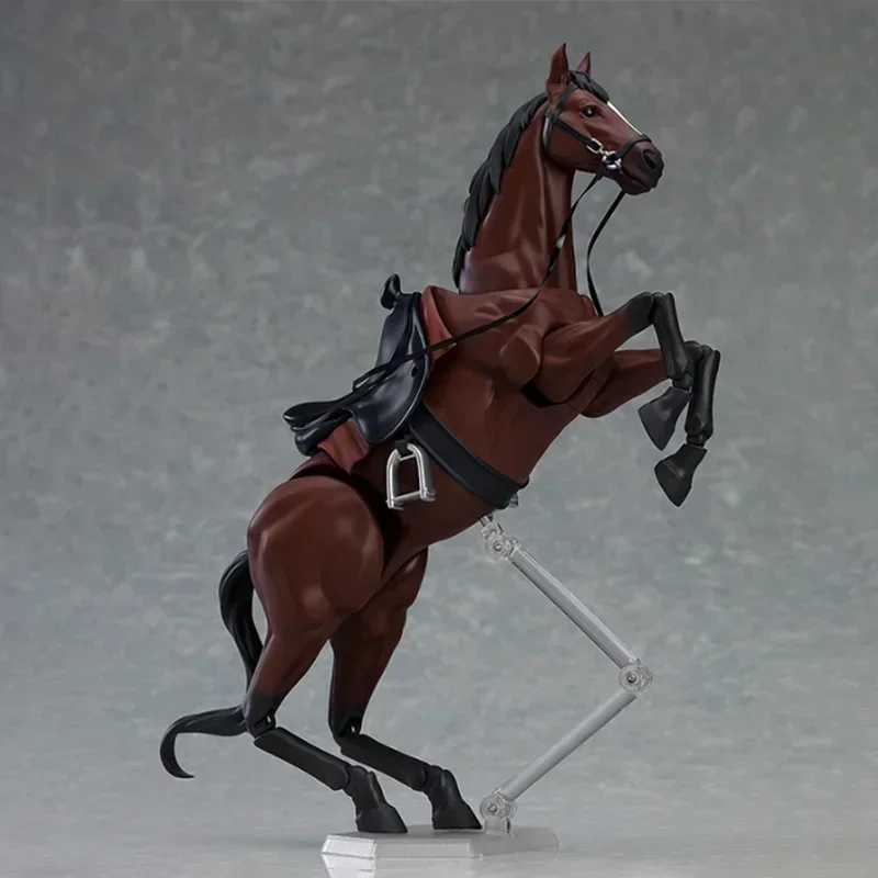 In Stock Horse Figure Anime Action Animal 1/12 Movable Horse For Figma Statue Collectible Model Dolls Desktop Decoration Gift