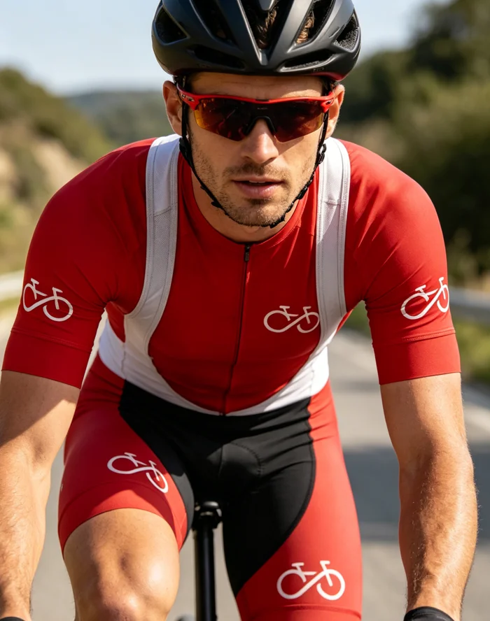 

2022 Women's Breathable Cycling Jerseys Red Cycling Clothing Ciclismo Girl Summer Short Sleeves MTB Bike Clothing Bib Shorts Set