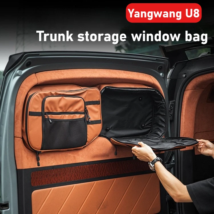 

Для BYD Yangwang U8 хвостовое окно, большая вместительная сумка для хранения, модифицированная сумка для хранения задней двери, расширительная сумка, аксессуары