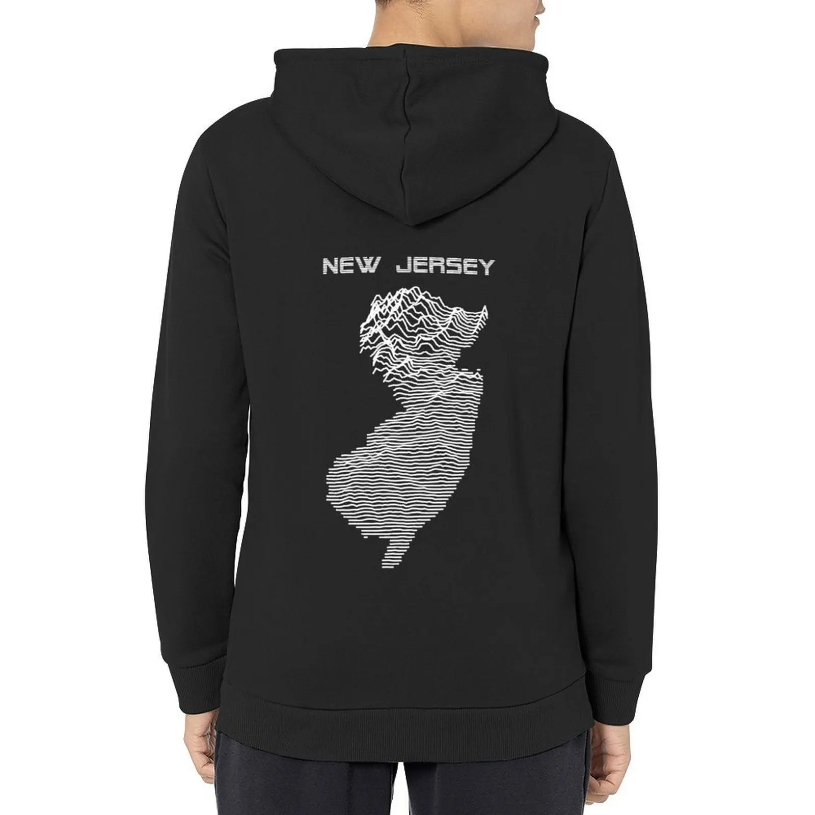 

New Jersey - Unknown Elevations Hoodie men wear blouse aesthetic clothing hoodie graphic