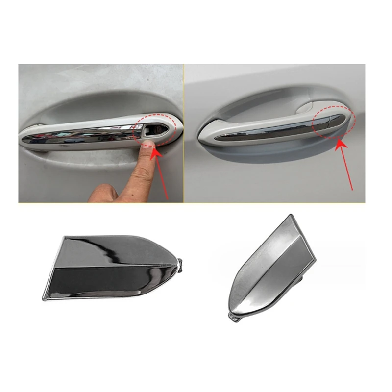 For BMW 5 Series 6 Series X3 X4 Outer Handle Keyhole Cover Car Left Front Unlocking Cover Parts Accessories 51217489343