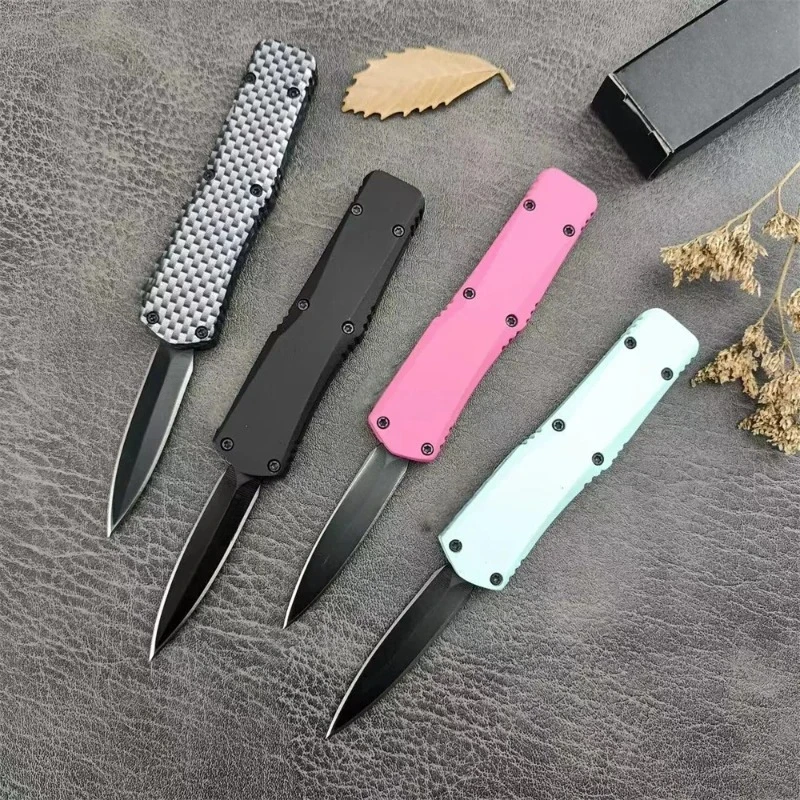 Mini EDC A07 Pocket Folding Knife 440c Blade Zinc Alloy Handle Outdoor Camping Survival Portable Utility Multi-purpose Knives