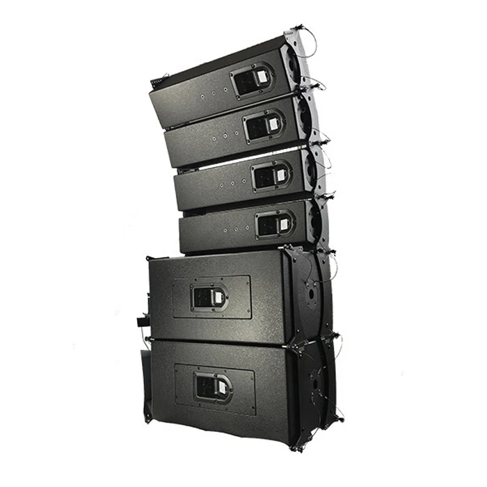 Professional audio 800 Watt Powered Sound System stage/church performance 6.5 inch line array speaker