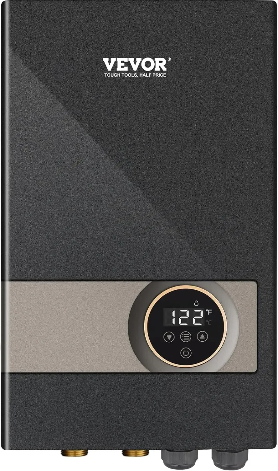

18KW Electric Tankless Water Heater, Digital Temperature Display & Easy Installation & 24-Hour Water Supply