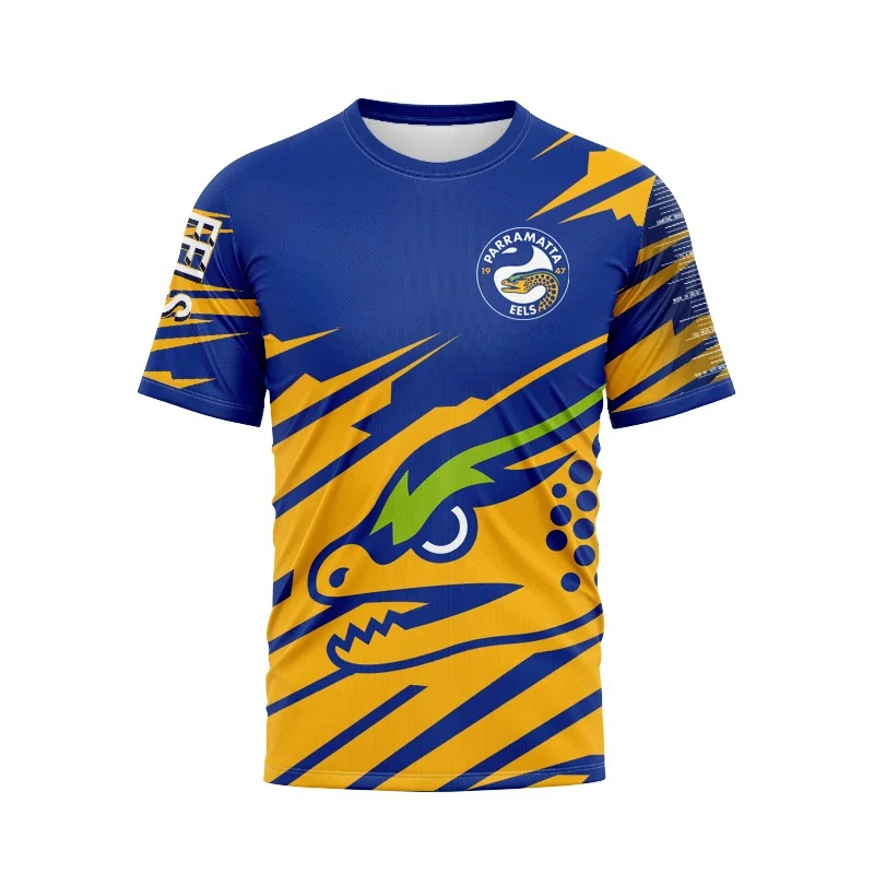 Camiseta de pesca "Ignite" para hombre adulto, Parramatta Eel