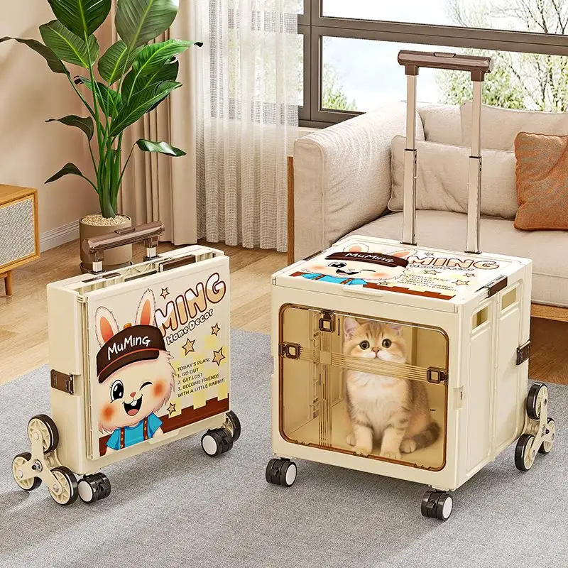poussette-portable-pour-animaux-de-compagnie-chats-et-chiens-–-grande-capacite-cage-de-transport-aerien-avec-poignee-telescopique-ideale-pour-l'exterieur