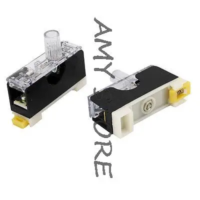 30mm DIN Rail Mount 5.8mm x 30mm Fuse Holder Base AC 250V 10A Amp Plastic